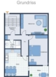 Grundriss - Moderne 2-Zimmer-Wohnung im Herzen von Rees