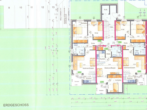 Grundriss Erdgeschoss - 3 Zi. EG Neubau-Whg mit Terrasse und Garten im KFW-40-Haus