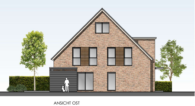 Ansicht Ost - 5-Zimmer-Neubau-Doppelhaushälfte in Wesel