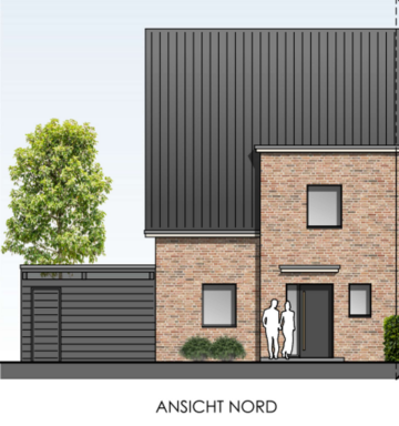 5-Zimmer-Neubau-Doppelhaushälfte in Wesel, 46483 Wesel, Doppelhaushälfte