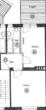 Grundriss - 1-Zimmer-Apartment mit Balkon und Keller in zentraler Lage von Düsseldorf
